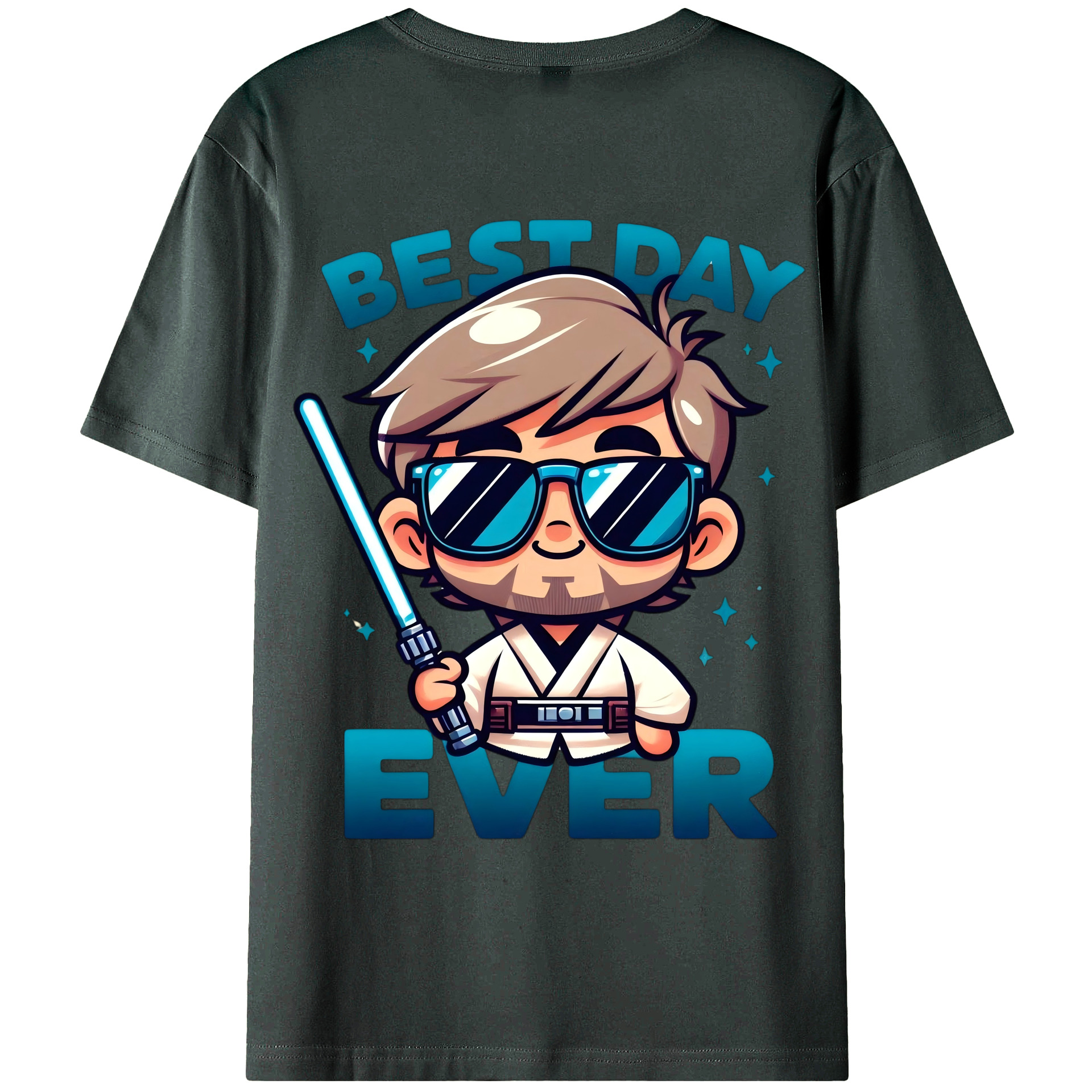 （画像用） スター・ウォーズ Star Wars 綿100％ メンズ半袖Tシャツ（バックプリント） 通気性